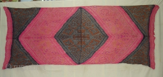 Odhani Cotton, Tie-Dyed Rajasthan, Perhaps Jodhpur Distric, India ,Its size is 100cmX210.Contion is very Good(DSC08585 New).                 