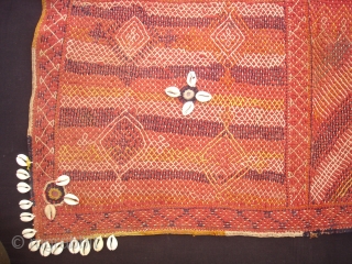 Banjara Darani(Quilted Mat)From Madhiya Pradesh India.Its size is 68cmX76cm(DSC01347 New).                       