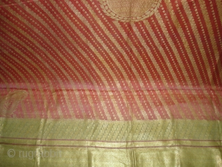 Dupatta Zari brocade(Real Silver and Gold) from Hyderabad India. Made to order for some Royal Family.Condition is very nice(DSC06465 New).             