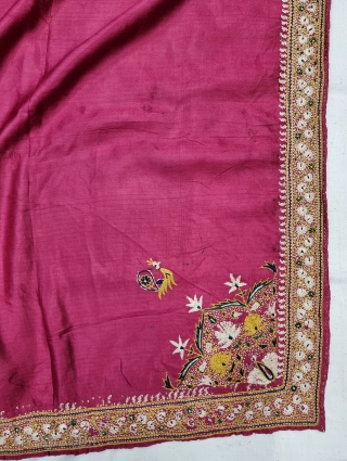 

An Rare And unique fine quality Parsi Embroidery Rumal  From Surat Gujarat India.This kind of parsi embroidery Rumal was embroidered by Chinese artisans in the town of Surat in Gujarat for  ...