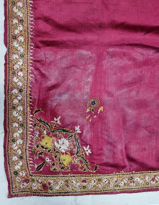 

An Rare And unique fine quality Parsi Embroidery Rumal  From Surat Gujarat India.This kind of parsi embroidery Rumal was embroidered by Chinese artisans in the town of Surat in Gujarat for  ...