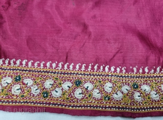 

An Rare And unique fine quality Parsi Embroidery Rumal  From Surat Gujarat India.This kind of parsi embroidery Rumal was embroidered by Chinese artisans in the town of Surat in Gujarat for  ...
