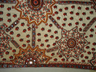 Abochhini Bridal Shawl From Tharparkar Region of Sindh Pakistan.C.1900.Its size is 136cmX210cm.very Rare Abochhini(DSC05144 New).                  