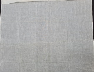 Muslin (Mul-Mul) cotton fabric Yardage of plain weave.  Early muslin was hand-woven of uncommonly delicate hand spun yarn. It’s From Dhaka Bangladesh, Undivided Region of Indian 
A Cloth is so fine  ...