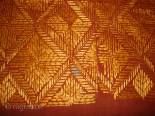 Phulkari From West(Pakistan)Punjab.India.known As Vari-Da-Bagh,very Rare influence of Different Design Vari-Da-Bagh(DSC08756 New).                     