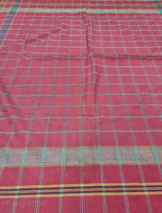 Real Madras Handkerchief  Scarf From South India Madras Region. India. Woven on Cotton with Manchester Print Backing. The chequered RMH Scarf (Real Madras Handkerchief ) Exported to the Caribbean., which was  ...