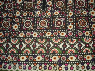 Woman’s Tunic (Chola or Gajj),From Thano Bula Khan , Sindh Region Of Pakistan. India. This were traditionally used mainly by Burfati Group of Thano Bula Khan, Dadu. Sindh Region.Silk Embroidered With Silk,  ...