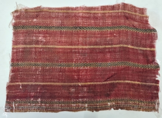 Different Style of  Ikat Mashru Sampler.
This Mashru weaving was done in the Deccan Region, Probably Hyderabad South India, India.

C.1850-1875.

Total 6 Pieces Sizes Approximate14cmX20cm(20220526_172039).         