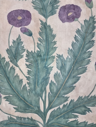 Mughal Floral Tent Hanging (Qanat) From Gujarat, India.  

Most of the memoirs of the Mughal kings refer to the use of the tent during their extensive travels. They provided a suitable  ...