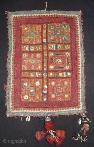 Six Different type's off Ceremonial Banjara Gala From different Region of India. India. C.1900.Embroidered on cotton. Gala is traditionally used by women to carry pots on their heads(154137).     