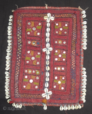 Six Different type's off Ceremonial Banjara Gala From different Region of India. India. C.1900.Embroidered on cotton. Gala is traditionally used by women to carry pots on their heads(154137).     