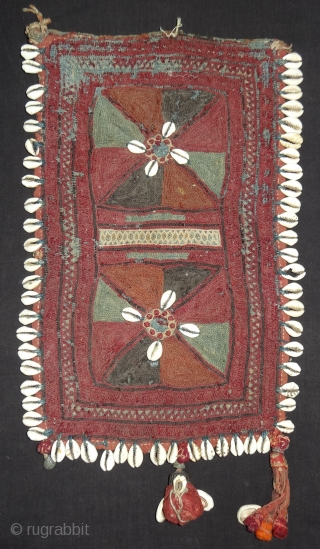Six Different type's off Ceremonial Banjara Gala From different Region of India. India. C.1900.Embroidered on cotton. Gala is traditionally used by women to carry pots on their heads(154137).     