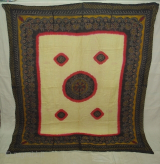 Odhani cotton,Tie and Dye From Rajasthan.India.Its size is 120cmX210cm(DSC04153 New).                       