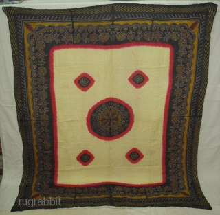 Odhani cotton,Tie and Dye From Rajasthan.India.Its size is 120cmX210cm(DSC04153 New).                       