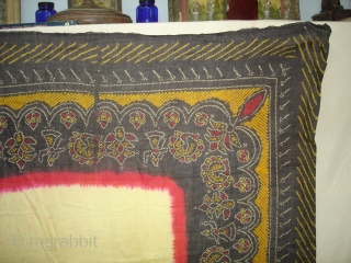 Odhani cotton,Tie and Dye From Rajasthan.India.Its size is 120cmX210cm(DSC04153 New).                       