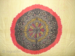 Odhani cotton,Tie and Dye From Rajasthan.India.Its size is 120cmX210cm(DSC04153 New).                       