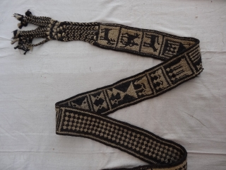 Tung The Camel Decoration Belt(woolen)From Rajasthan, India.Made of cotton.Good Condition(DSC02115 New).                      