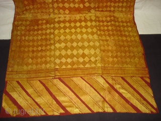 Phulkari From West(Pakistan)Punjab. India.known As Vari-Da-Bagh ,Very Rare influence of Different Design and different colour Nazar buti(DSC02439 New).               