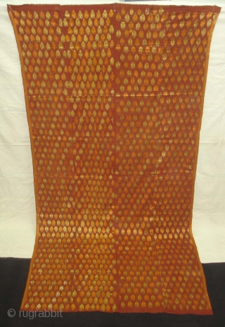 Phulkari From West(Pakistan)Punjab.India.known As Mughal Buti Design Bagh,very Rare influence of Different Buti Design Bagh(DSC06430 New).                 