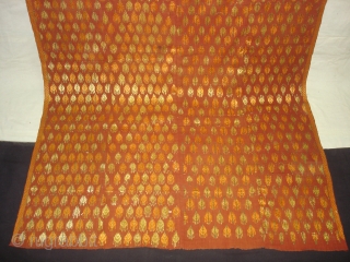 Phulkari From West(Pakistan)Punjab.India.known As Mughal Buti Design Bagh,very Rare influence of Different Buti Design Bagh(DSC06430 New).                 