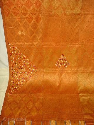 Phulkari From West Punjab.India.known As Vari-da-Bagh with Mathurawati Design.Rare Design Bagh (DSC05218 New).                    