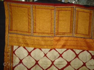 Phulkari From West Punjab.India.known As Chand Bagh.Very Rare Design Bagh(DSC05445 New).
                      