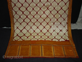Phulkari From West Punjab.India.known As Chand Bagh.Very Rare Design Bagh(DSC05445 New).
                      