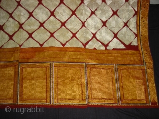 Phulkari From West Punjab.India.known As Chand Bagh.Very Rare Design Bagh(DSC05445 New).
                      