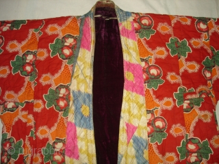 Costume from Uzbekistan,Roller Print on the Cotton and cotton velvet(DSC00443 New).                      