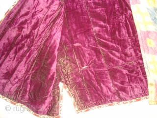 Costume from Uzbekistan,Roller Print on the Cotton and cotton velvet(DSC00443 New).                      