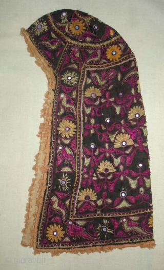 Embroidery Child Hat From Saurashtra Gujarat India.Belongs to Kathi Darbar Group of Saurashtra.C.1900(DSC04863 New).                   