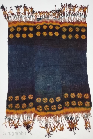 Thigma Tie and Dye,

Zanskar Bokh Shawl From the Tribal Area of Zanskar Ladakh India. Its Pure Indigo Blue colour has been used and made by yaks Wool. Worn by women.

This Type of  ...