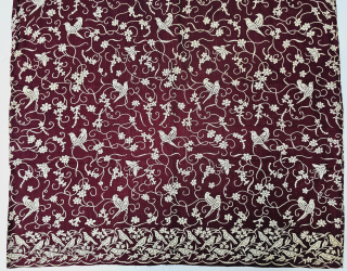 Chakli-Chakla no Jhablo or Jhablo (Blouse)
of Parsi Community From Surat Gujarat India.

This kind of Jhabla was embroidered by Chinese artisans in the town of Surat in Gujarat for the Parsi women of  ...