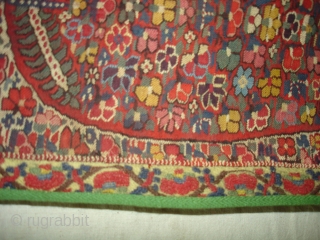 Rare Colour,Jamawar Long Shawl from Kashmir India.It has been made in Highly Sikh Period Around,C.1820.Its size is 120cm x 275cm.Condition is Good(DSC05679 New).Ask for more Detail Pictures.      