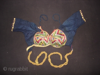 Embroidery Choli(Child)From Chamba Region of Himachal Pradesh India.Circa 1900(DSC00142 New).                       