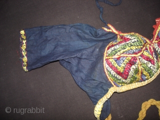 Embroidery Choli(Child)From Chamba Region of Himachal Pradesh India.Circa 1900(DSC00142 New).                       