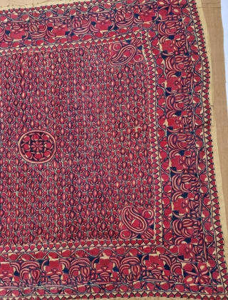 Hajji Ceremonial Rumal , This Textile for the Hajj People, Made in Bengal. India. Bought by South East Asian People when they went for Hajj.This are also Bought in Aden, Mecca or  ...