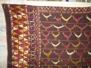 Folk Phulkari From East(India)Punjab,India.known as Moorkuti Phulkari(DSC04984 New).                         