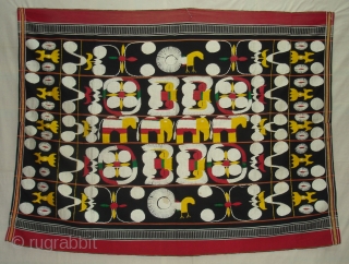 Woven Cloth of the Angami Naga tribe,From Manipur,North-East India. India.Its size is 121cmX158cm.Good Condition(DSC01312).                   