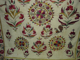 Dharaniya Wall Hanging From Saurashtra Gujarat. India.This were Traditionally used mainly by Kathi Darbar family of Saurashtra Gujarat India.C.1900.Its size is 125cm x208cm(DSC08372 New)         