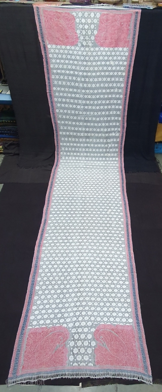 Jamdani Finest Muslin Cotton Saree,With Double Pallu,From Dhaka District of Bangladesh.North-East India.India.Jamdani was originally known as Dhakai named after the city of Dhaka, Jamdani is Persian deriving name from 'Jam', meaning flower,  ...