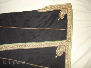 Choga (Man’s Costume) from Patiala Punjab India.Made for Sikh Family. Its size is 6 fit Man Size.Dated Around 1860.Condition is perfect.very Rare costume.          