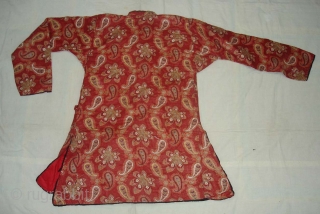 Roller Print Costume From Kutch Gujarat.It is made in Manchester,England For Indian Market.Condition is perfect.                  