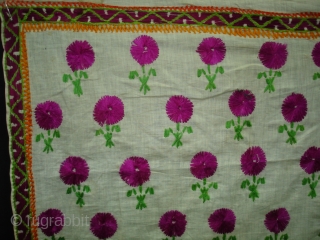 Embroidery Odhani(Cotton) From Tharpar Region of Pakistan.Its size is 140cmX210cm(DSC01381 New).                      