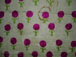 Embroidery Odhani(Cotton) From Tharpar Region of Pakistan.Its size is 140cmX210cm(DSC01381 New).                      