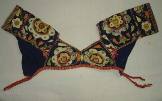 Embroidery Choli(Child)From Chamba Region of Himachal Pradesh India.Circa 1900.(DSC05719 New).                       