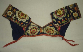 Embroidery Choli(Child)From Chamba Region of Himachal Pradesh India.Circa 1900.(DSC05719 New).                       