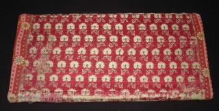 Sutra Book Cover,Tanchoi (Tanchoi,which got its name from three(tan) Joshi brothers of Surat,Who went to china to learn this art from the master weaver known as Choi.
Afterwords this Become famous Mashru weaving  ...