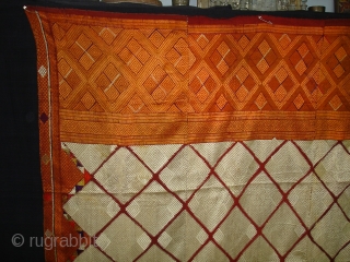 Phulkari From West(Pakistan)Punjab.India.known As Chand Bagh.Very Rare Design Bagh(DSC07187 New).                       