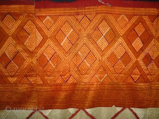 Phulkari From West(Pakistan)Punjab.India.known As Chand Bagh.Very Rare Design Bagh(DSC07187 New).                       